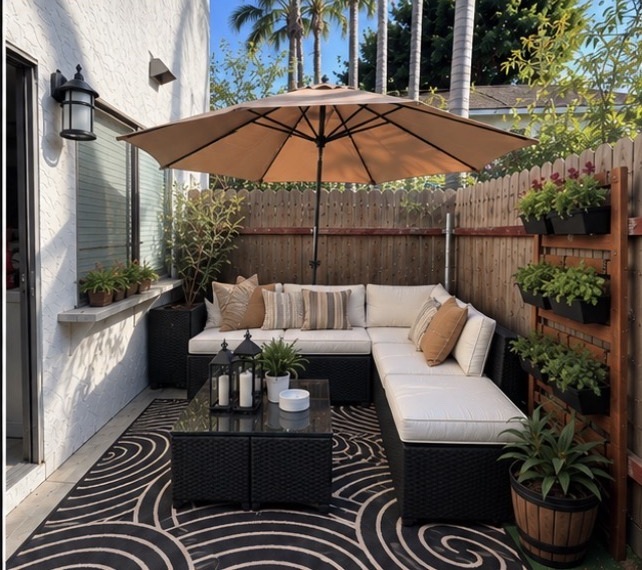 After patio upgrade