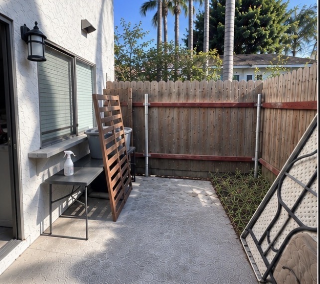 Before patio upgrade